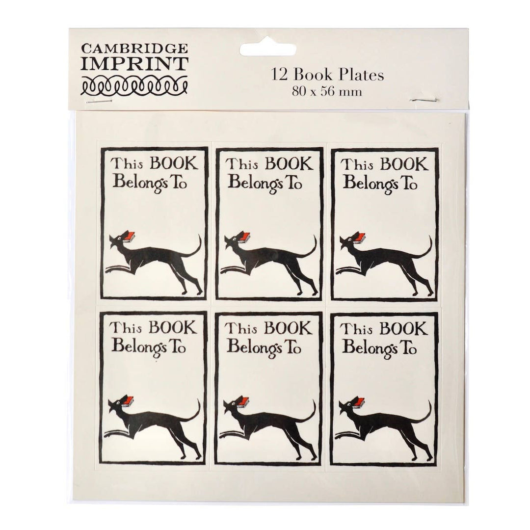 Twelve Bookplates Dog