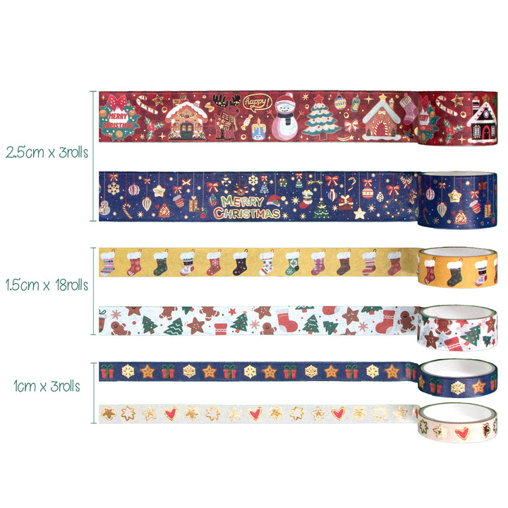 Christmas Washi Tape Set