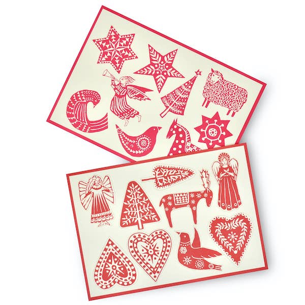 18 Folk Art Christmas Decorations
