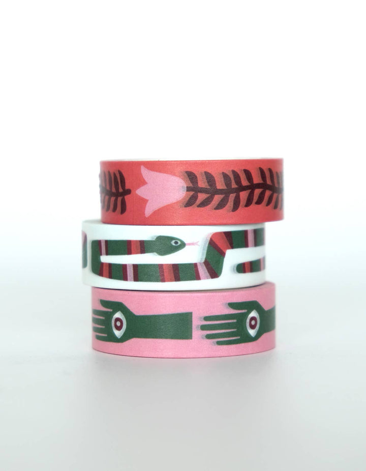 Washi Tape, Set of 3 | Folk Art Prints