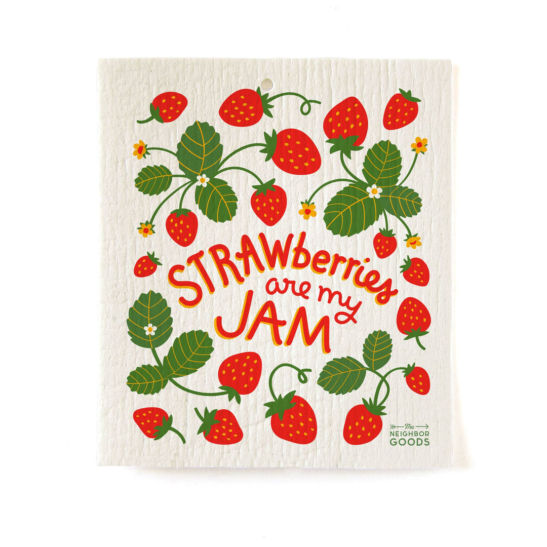 Strawberry Sponge Cloth