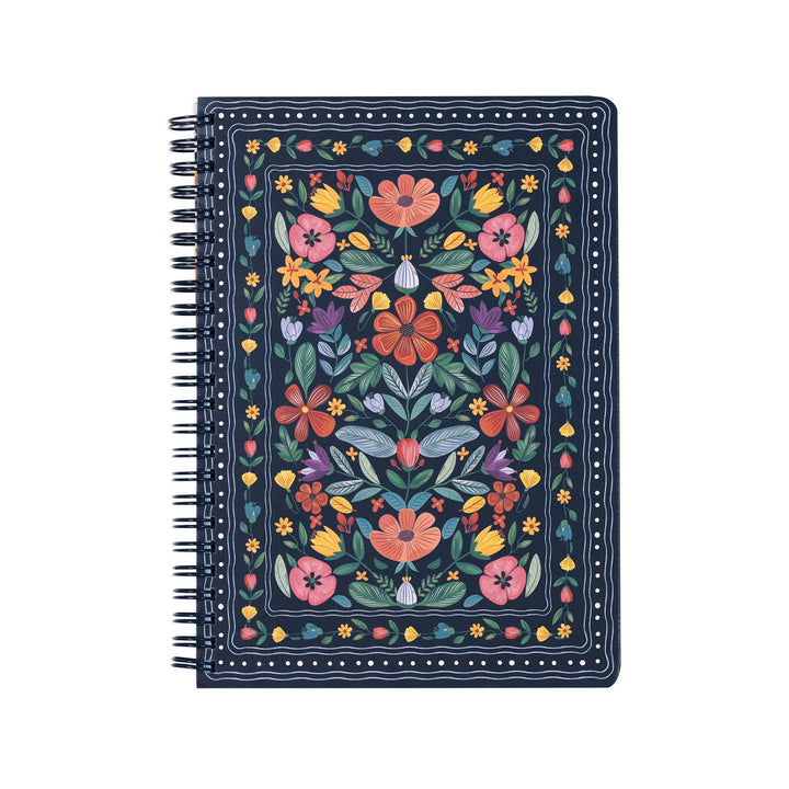 Mini Notebook - Folk Floral