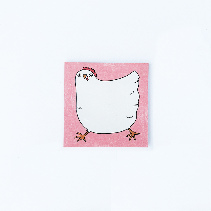 Runaway Chicken Sticky Notepad