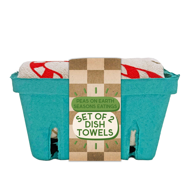 HAPPY HOLIDAYS  - Tea Towel Set of 2
