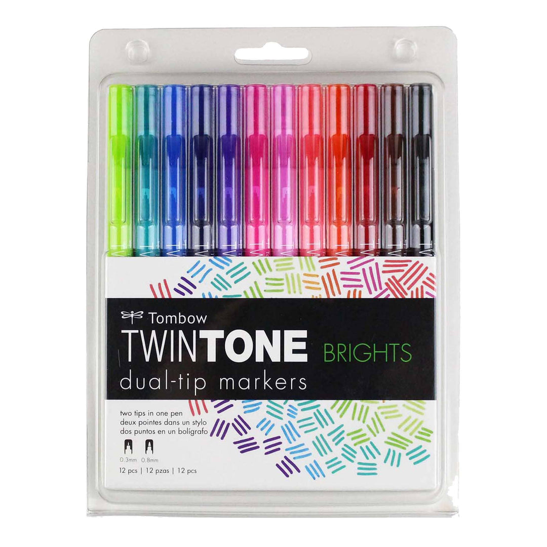 TwinTone Marker Set: Bright