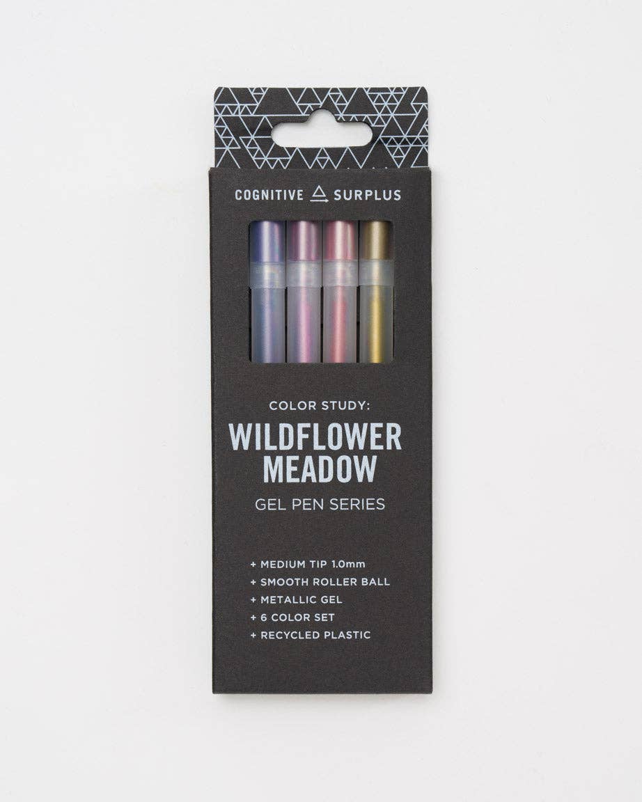 Wildflower Meadow Metallic Gel Pens