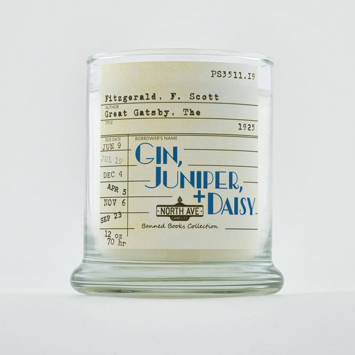 Banned Book Candle / The Great Gatsby