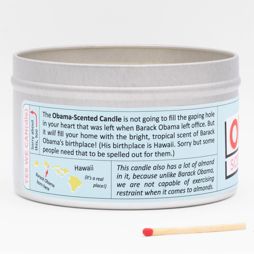 Obama Scented Candle