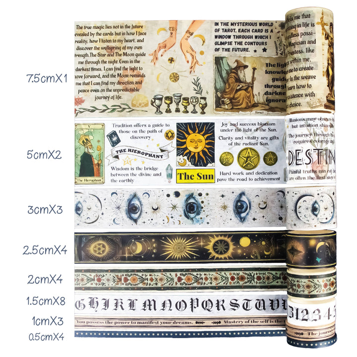 Night of Astrology Washi Tape Set