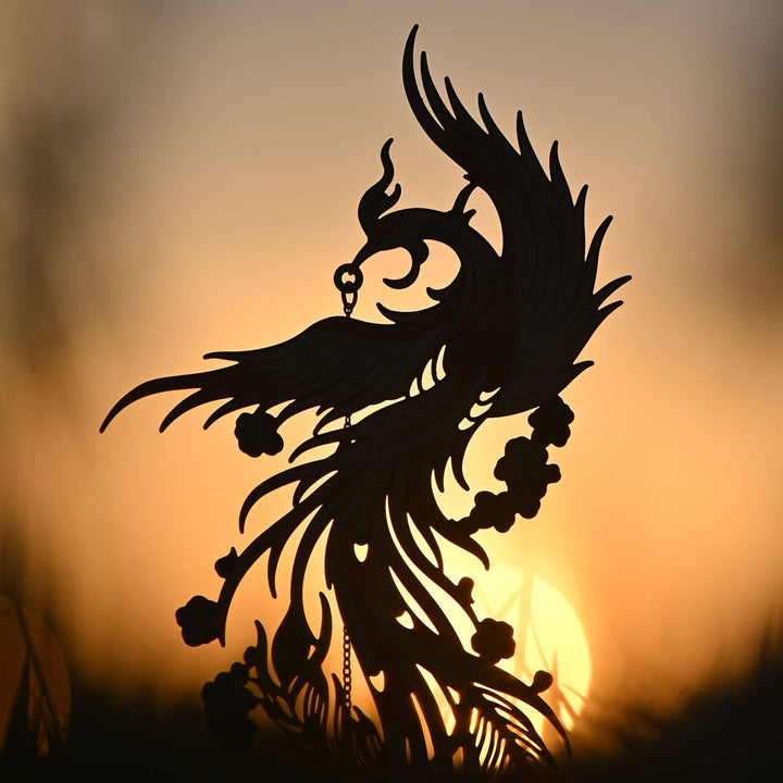 Auspicious Animal Metal Bookmarks (Phoenix)
