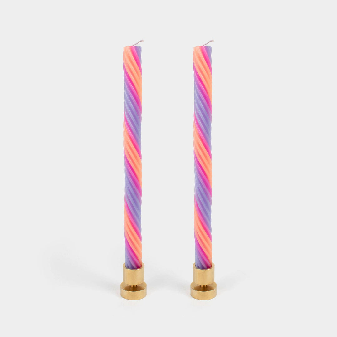 Rope Candles - Orange &amp; Lav. (2 Pack)