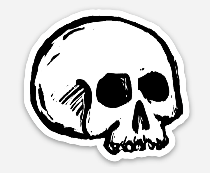Mini Skull Sticker