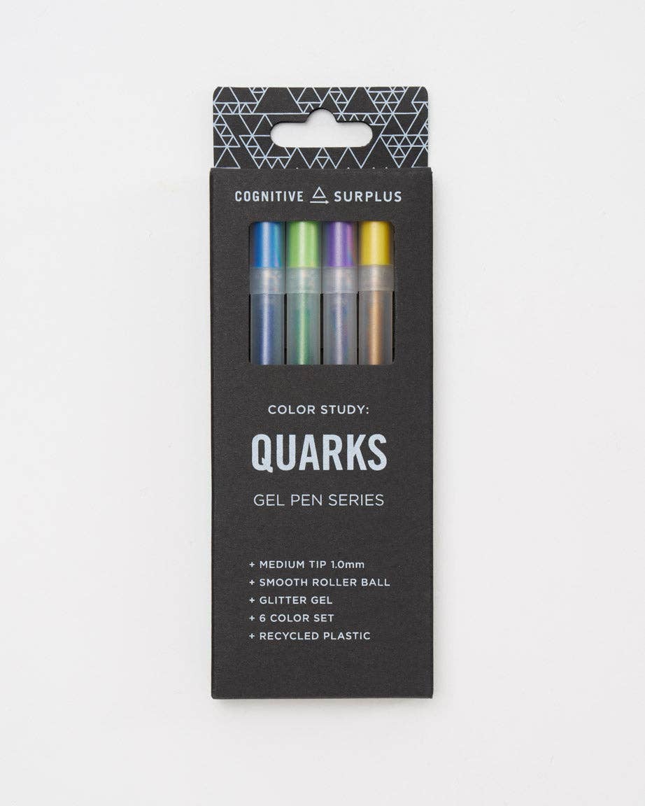 Quarks Glitter Gel Pens