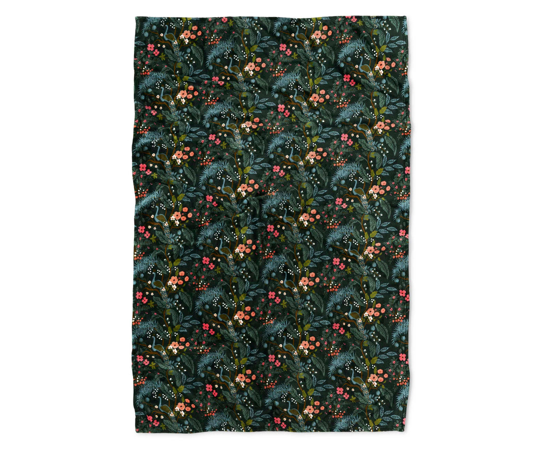 Peacock Fleece Blanket