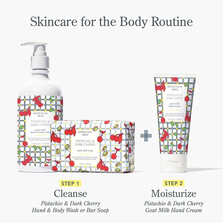 Pistachio & Dark Cherry Hand Cream