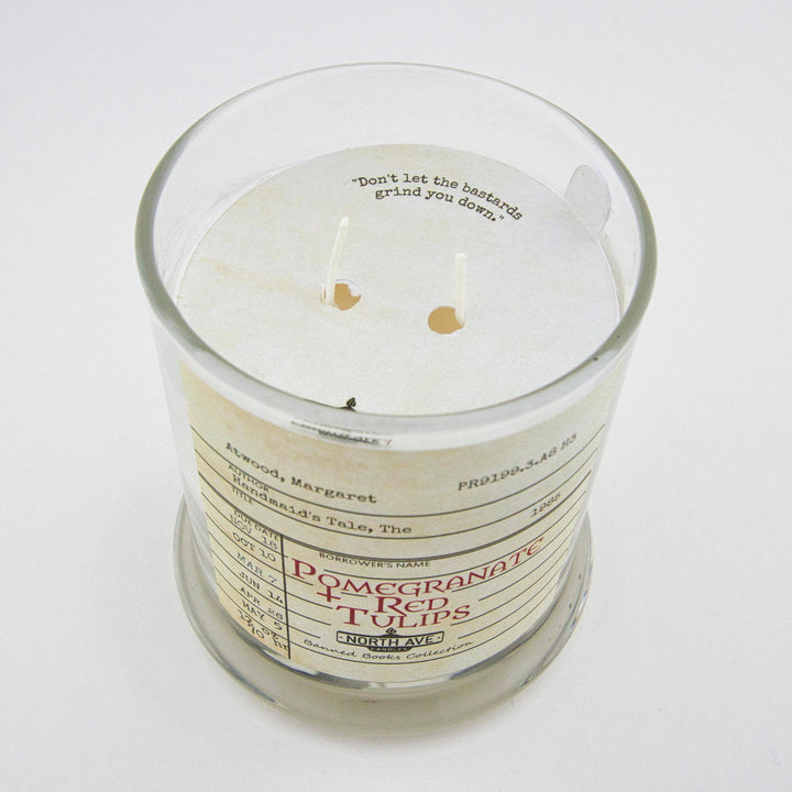 Banned Book Candle / The Handmaid’s Tale