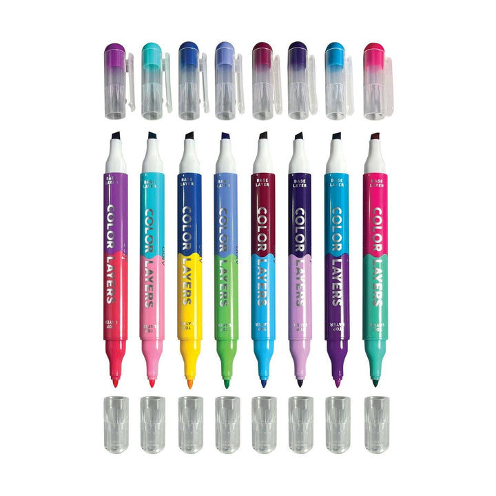 Color Layers: Double-Ended Layering Markers