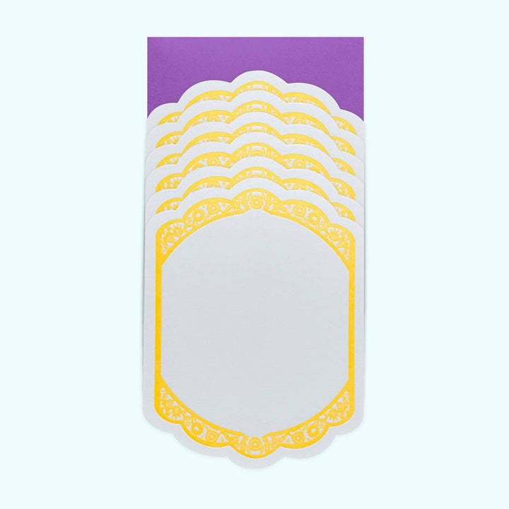 Neon Sunflower Everyday Flat Note Cards