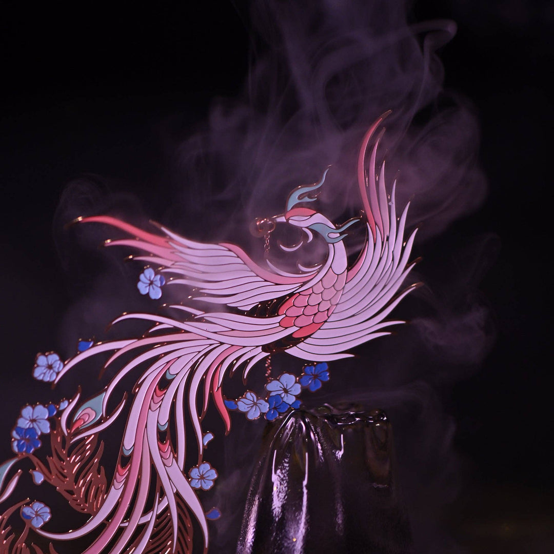 Auspicious Animal Metal Bookmarks (Phoenix)