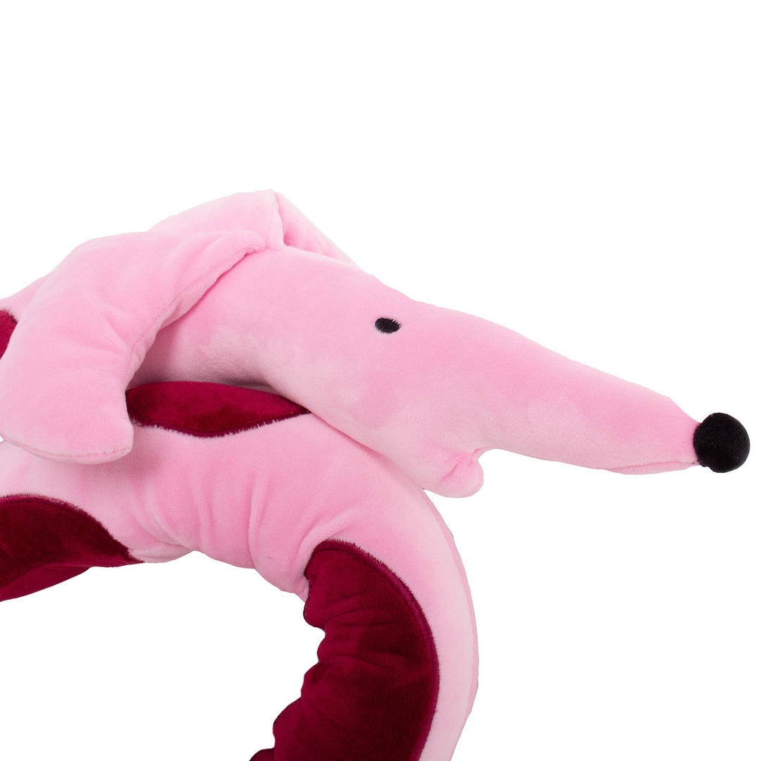 Pink Dachshund Cushion