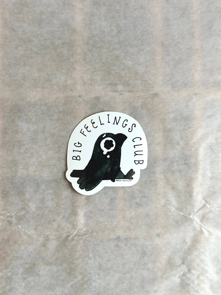 Big Feelings Club Sticker