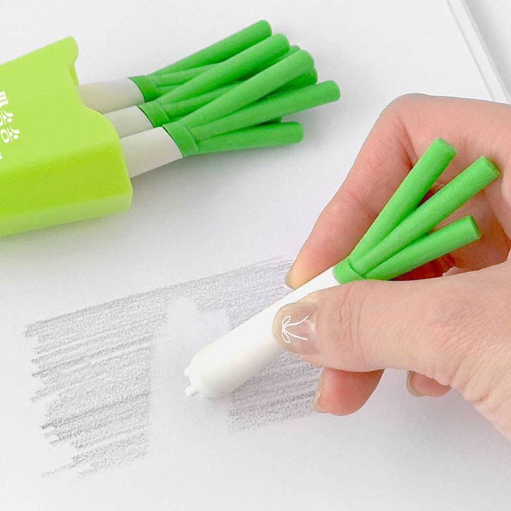 Green Onion Pack Eraser Set