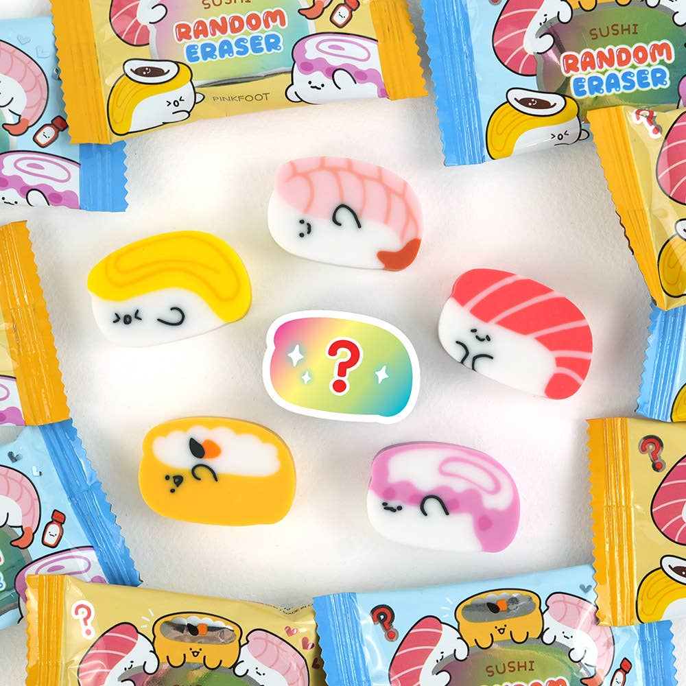 Do Not Eat! Random Eraser Series – Sushi Edition