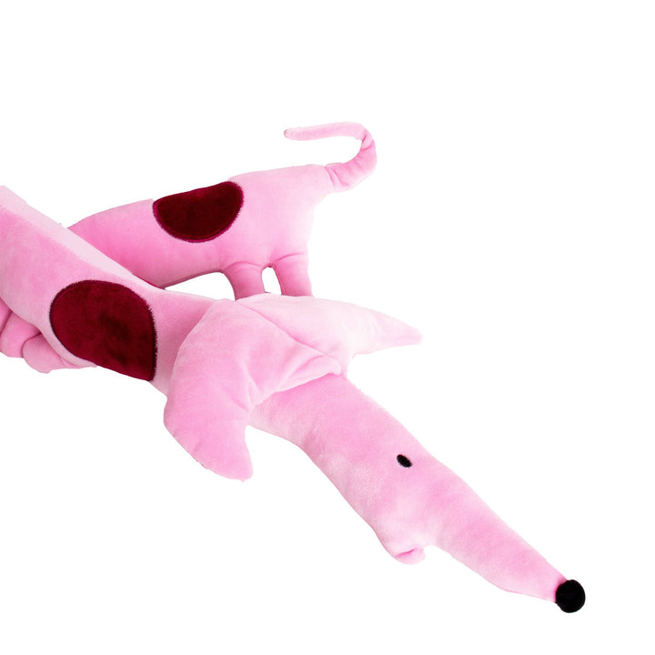 Pink Dachshund Cushion