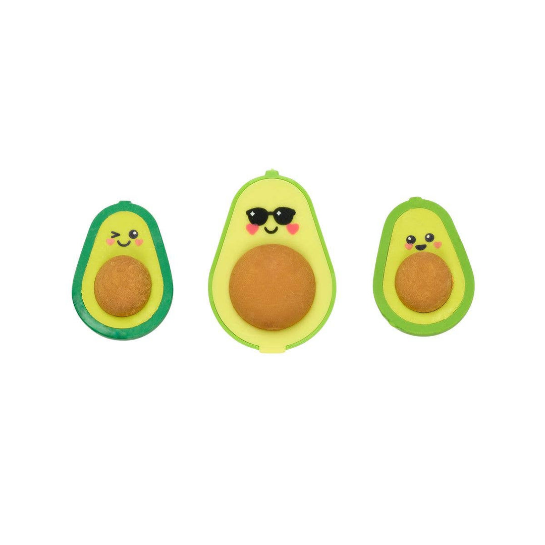 Avocado Love: Puzzle Erasers &amp; Sharpener