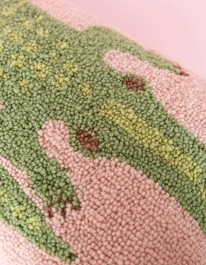 Throw Pillow | Alligator2