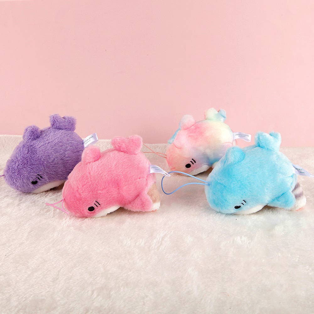 Mofusand Pastel Shark Cat Mascot Plush Keychain