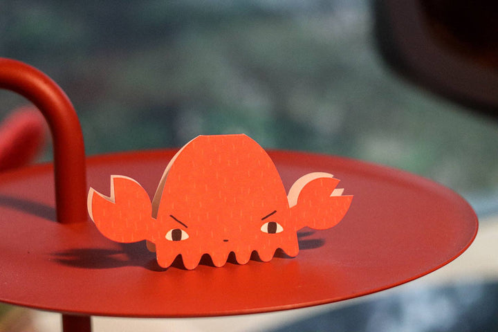 Crabbie Cut-Out Card