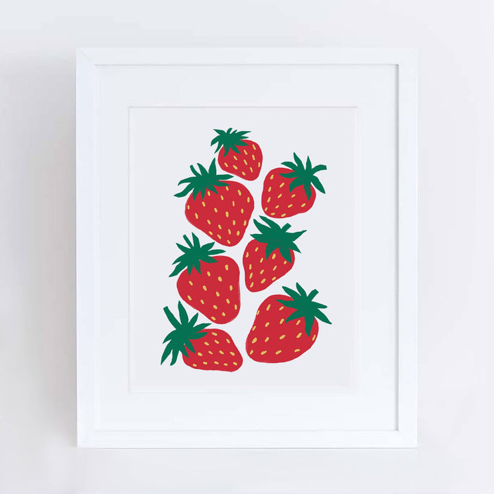 Strawberry Art Print