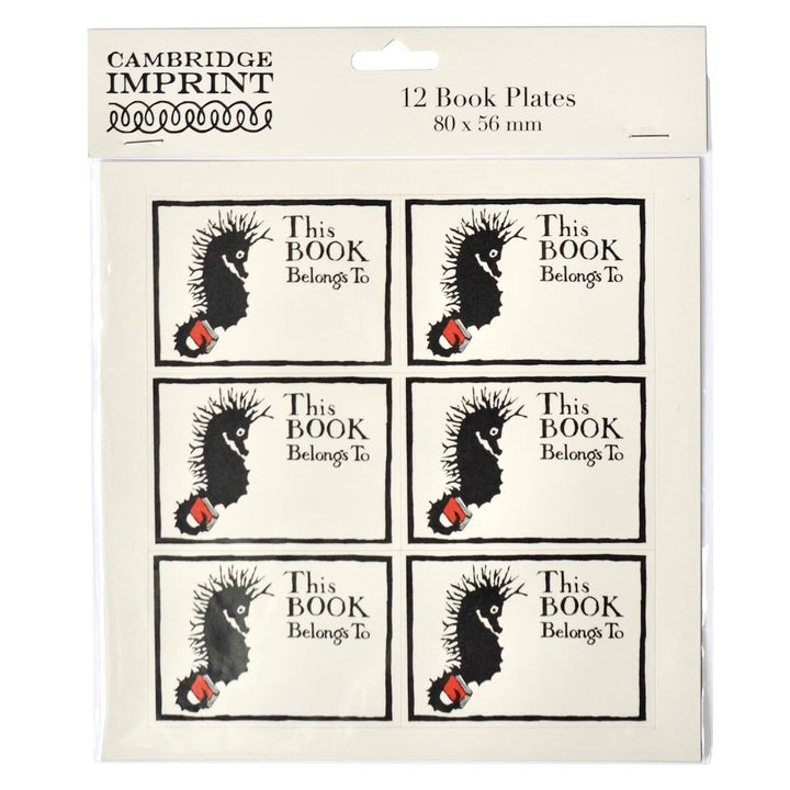 Twelve Bookplates Seahorse