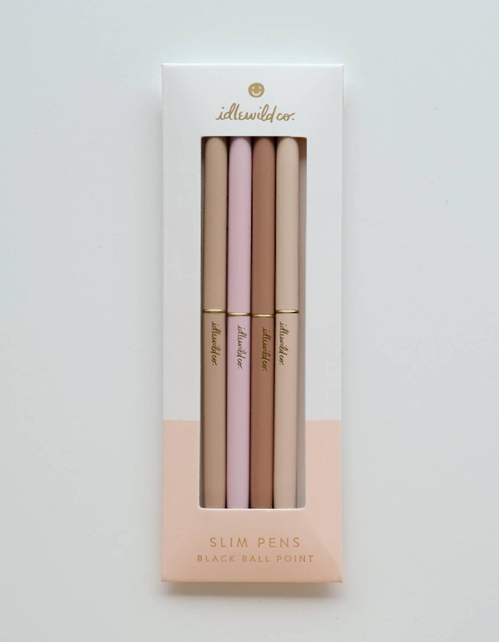 Slim Pen Set of Four | Spectrum Nude Blush