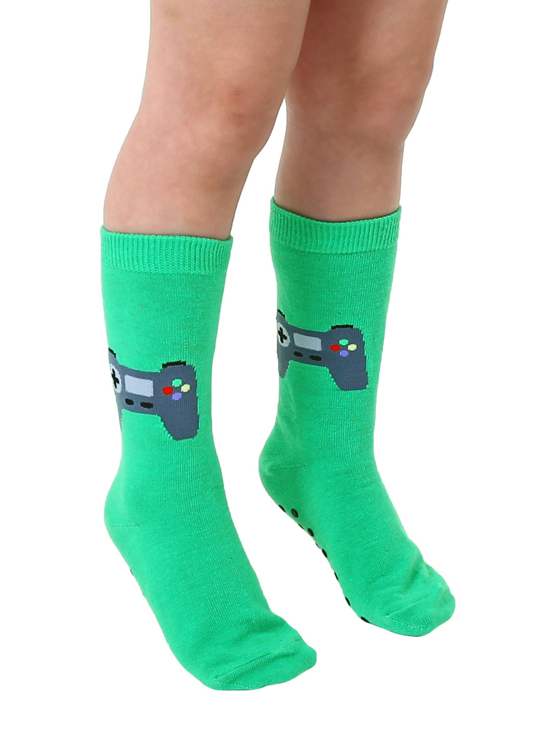 3D Packaged Socks - Kids - Gamer - Green