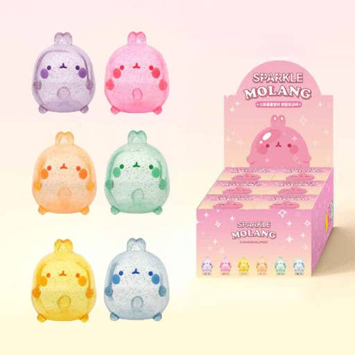 Sparkle Molang Random Figure – Glitter Edition