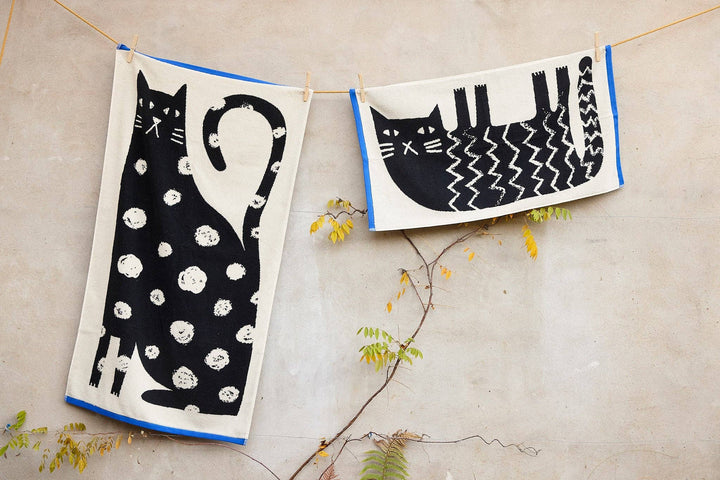 Lazy Cat Bath Towel